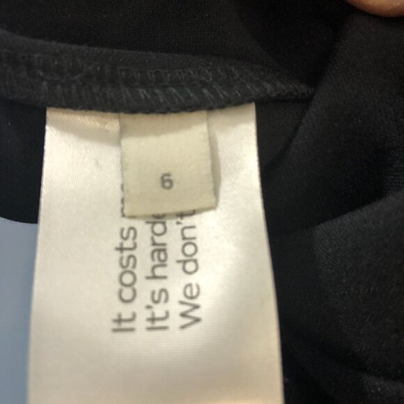 Everybody & Everyone Black Knit Pull On Pants - Picture 3 of 9